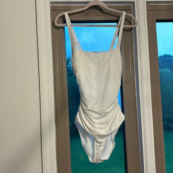 Athleta square neck swimsuit - Picture 2 of 4